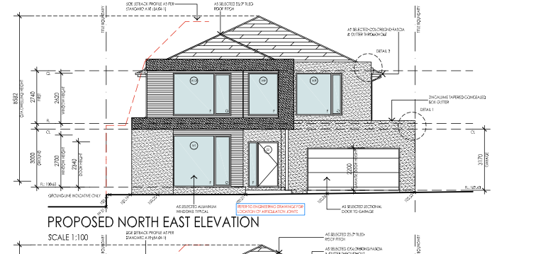 Double Storey Annapurna Facade